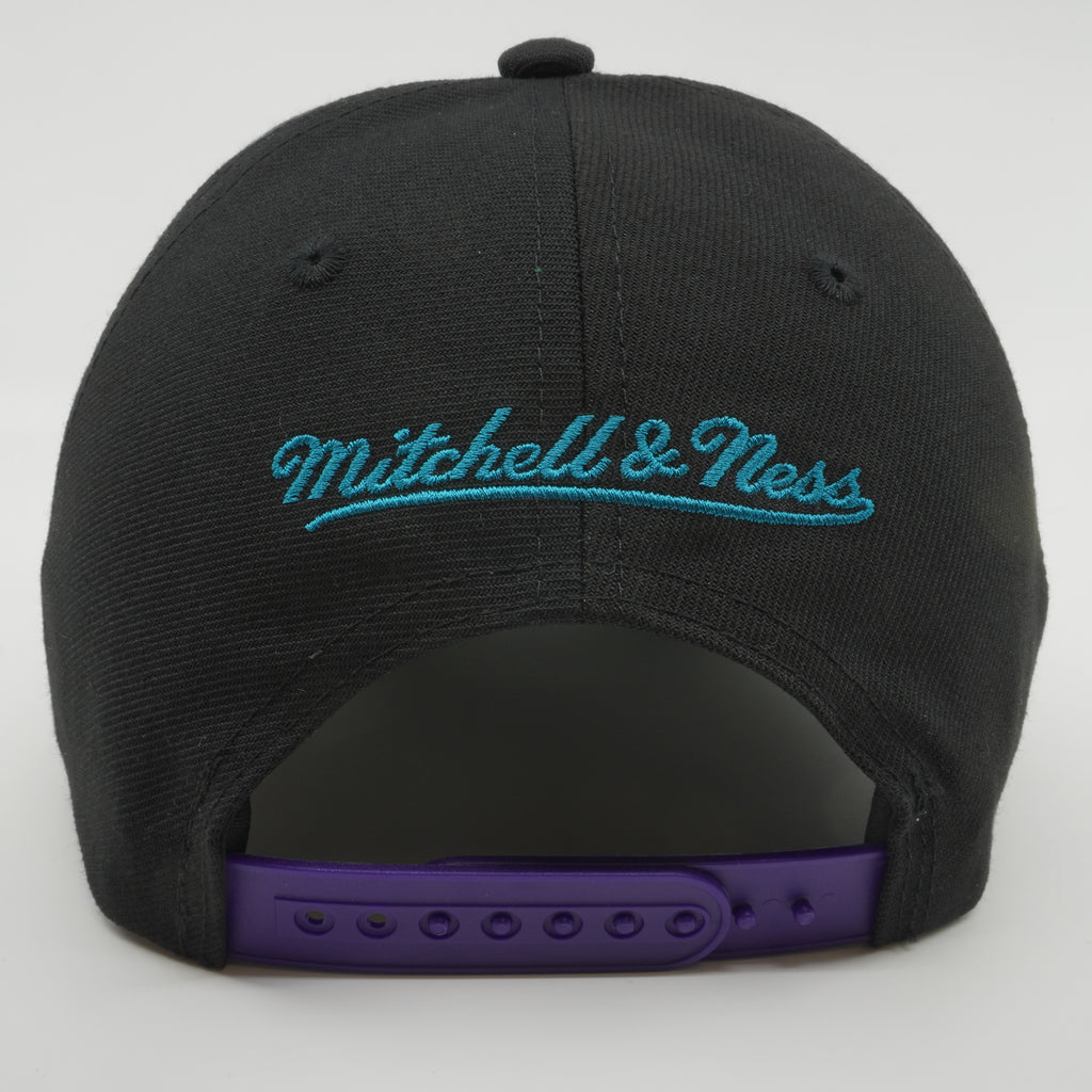 MENS MITCHELL & NESS NBA BEST IN CLASS SNAPBACK HWC HORNETS - BLACK