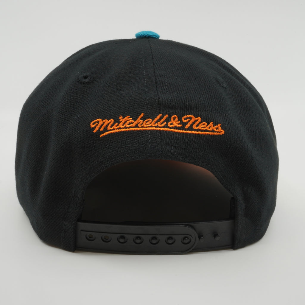 MENS MITCHELL & NESS MLB CITRUS COOLER SNAPBACK COOP RAYS - BLACK