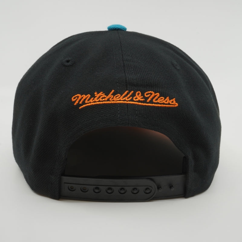 MENS MITCHELL & NESS MLB CITRUS COOLER SNAPBACK COOP RAYS - BLACK