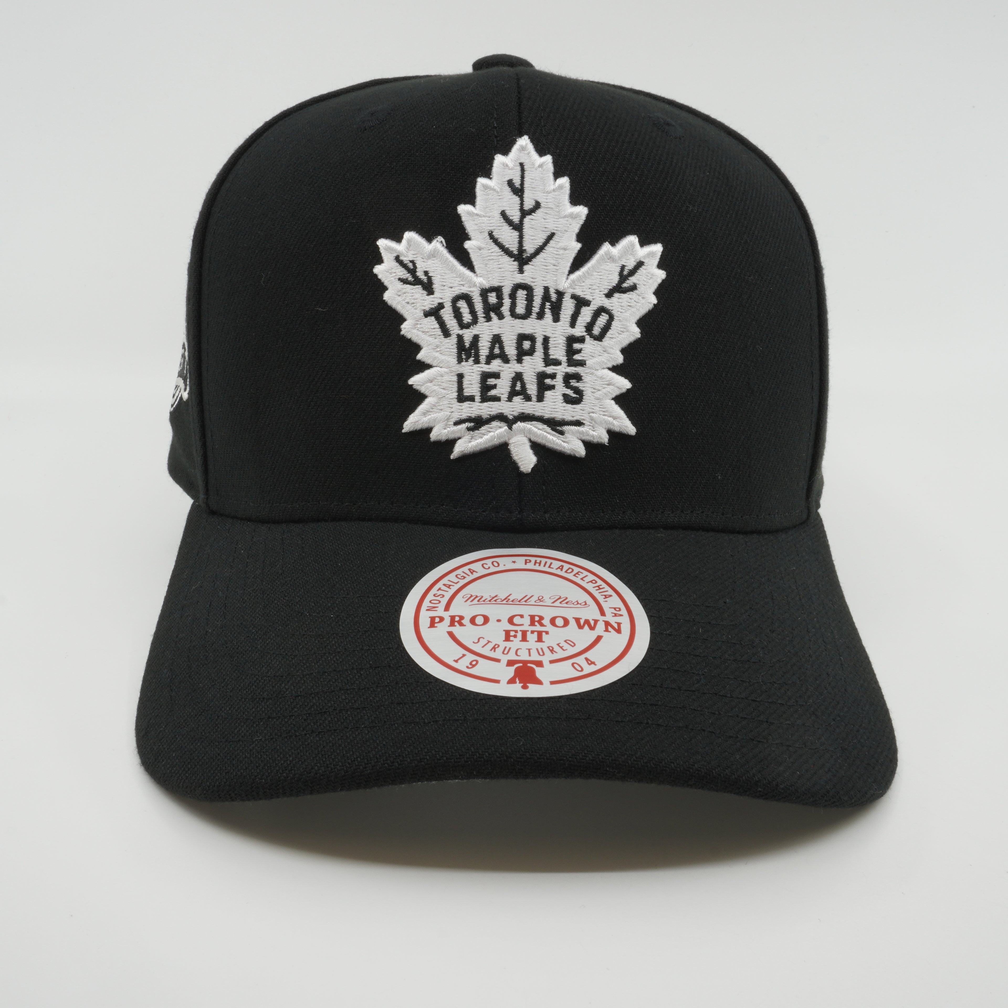 MENS MITCHELL & NESS NHL PANDA PRO SNAPBACK MAPLE LEAFS - BLACK