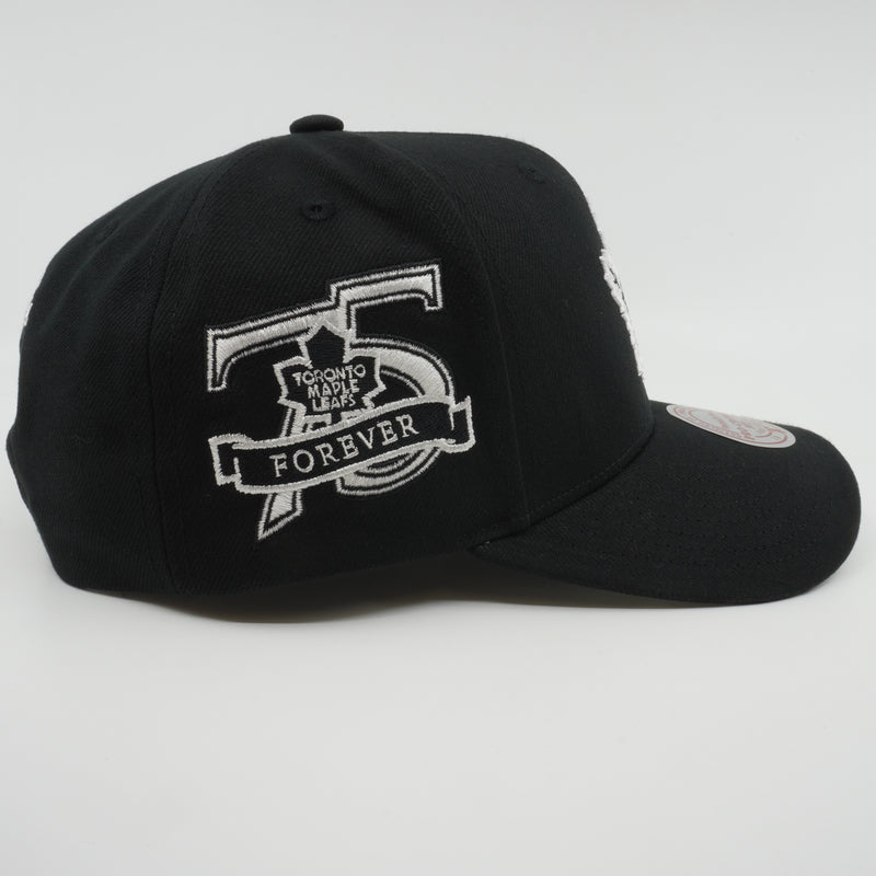MENS MITCHELL & NESS NHL PANDA PRO SNAPBACK MAPLE LEAFS - BLACK