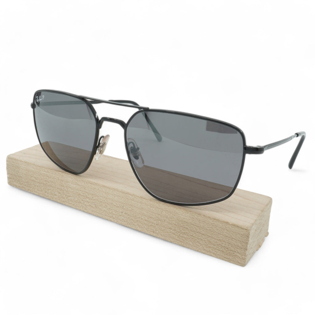 [RB3666-002/K3_56] UNISEX RAY-BAN SQUARE POLARIZED SUNGLASSES