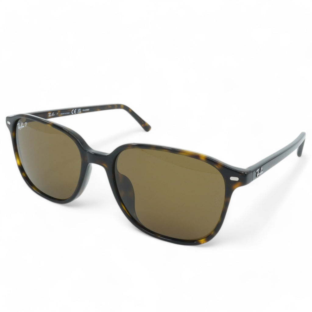 [RB2193F-902/57_55] UNISEX RAY-BAN LEONARD POLARIZED SUNGLASSES
