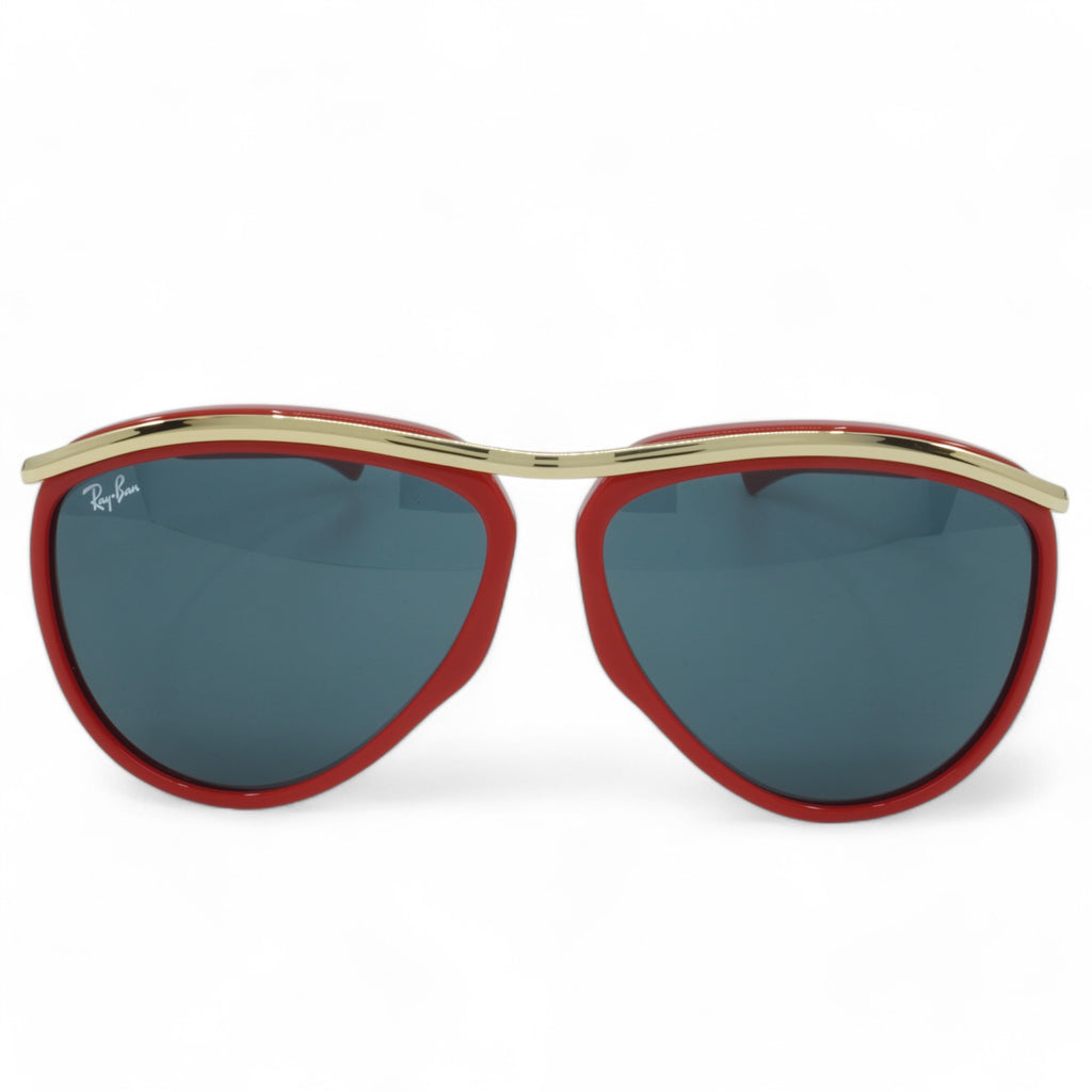 [RB2219-1243R5_59] UNISEX RAY-BAN AVIATOR OLYMPIAN SUNGLASSES