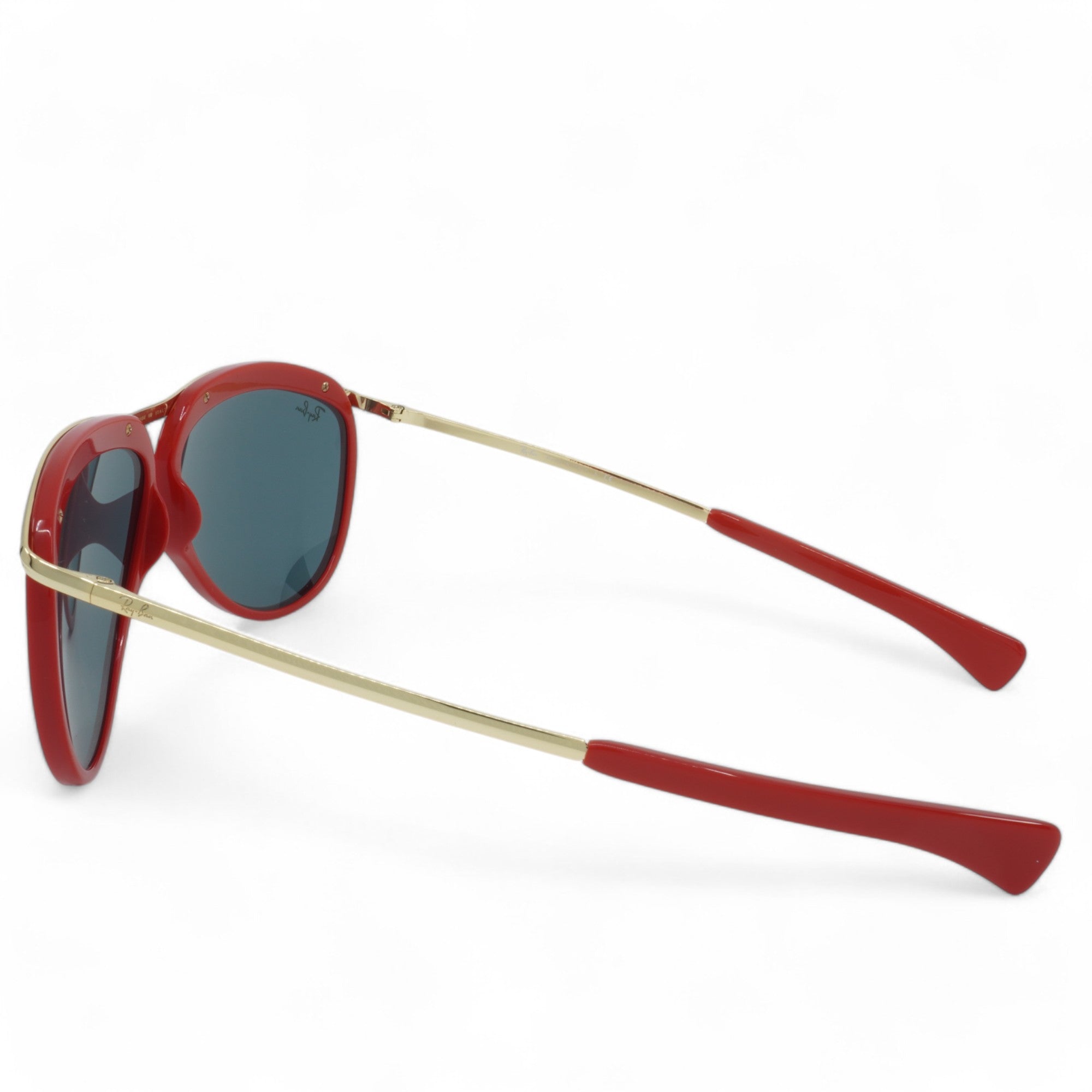 [RB2219-1243R5_59] UNISEX RAY-BAN AVIATOR OLYMPIAN SUNGLASSES