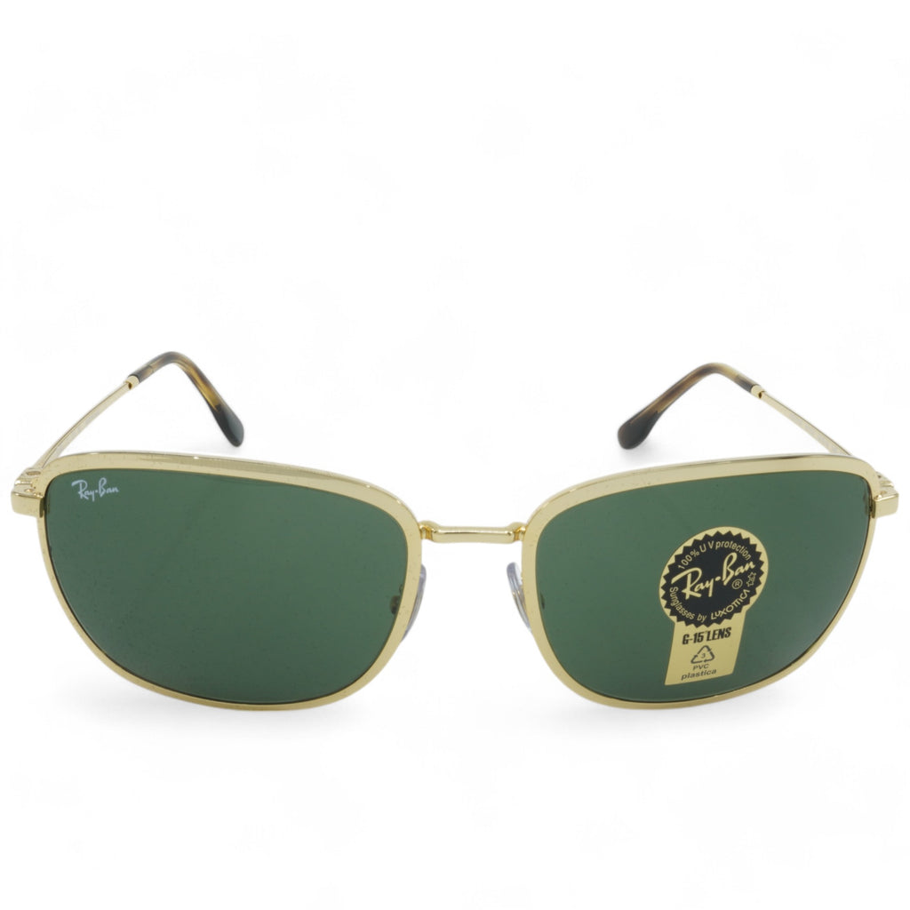 [RB3705-001/31_60] UNISEX RAY-BAN SQUARE POLARIZED SUNGLASSES