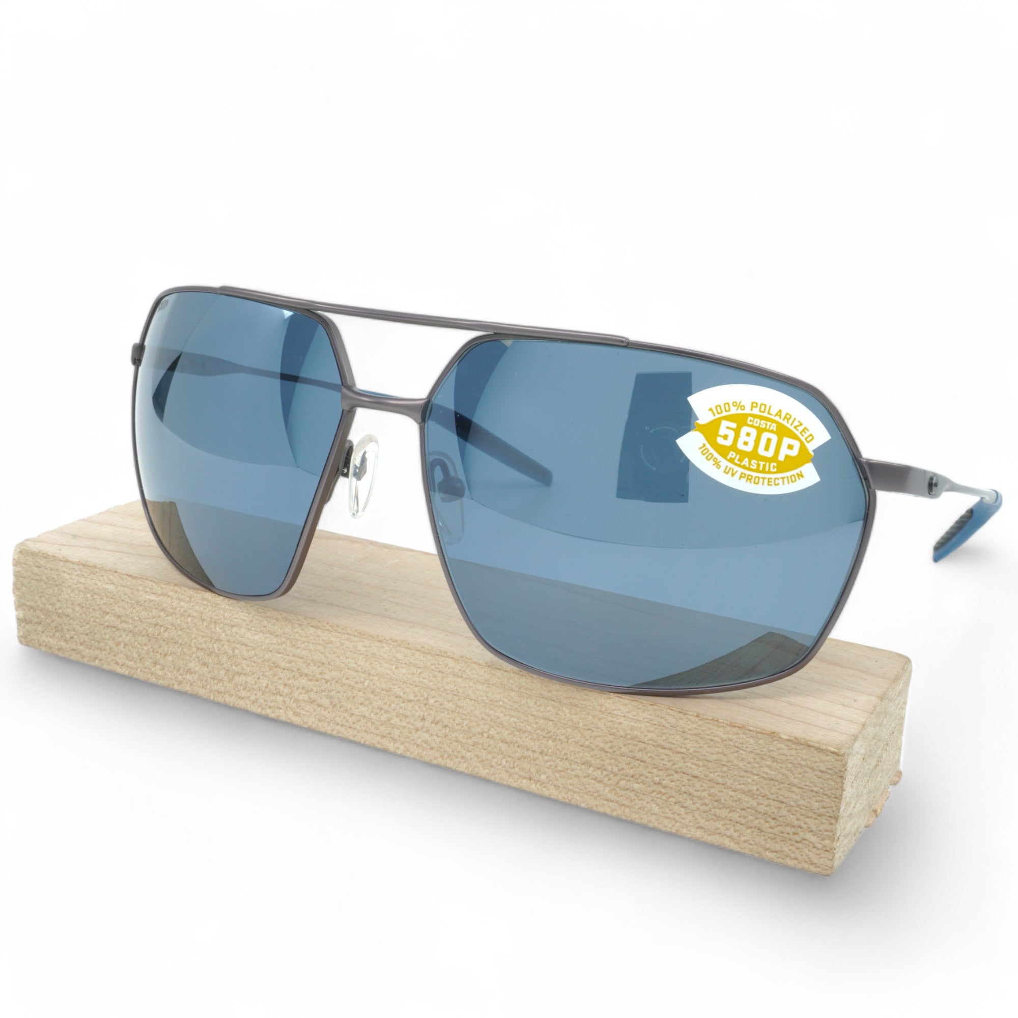 [6S6007-08] UNISEX COSTA PILOTHOUSE POLARIZED SUNGLASSES