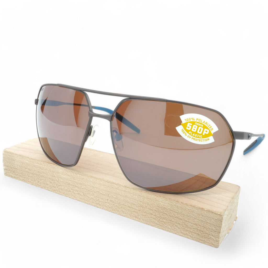 [6S6007-01] UNISEX COSTA PILOTHOUSE POLARIZED SUNGLASSES