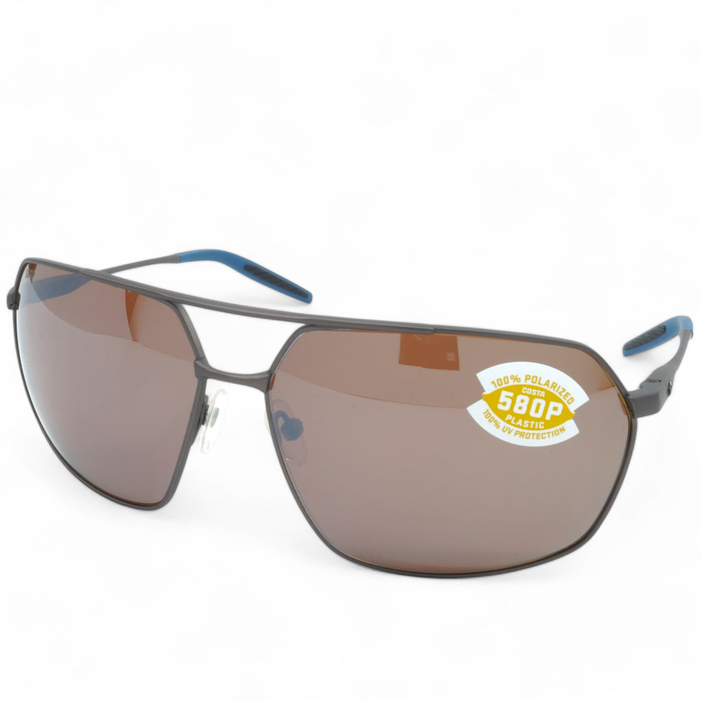 [6S6007-01] UNISEX COSTA PILOTHOUSE POLARIZED SUNGLASSES