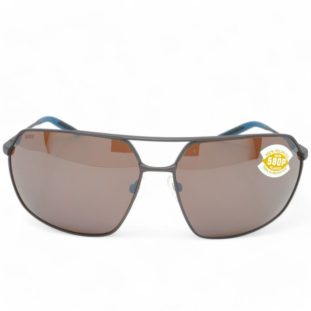 [6S6007-01] UNISEX COSTA PILOTHOUSE POLARIZED SUNGLASSES