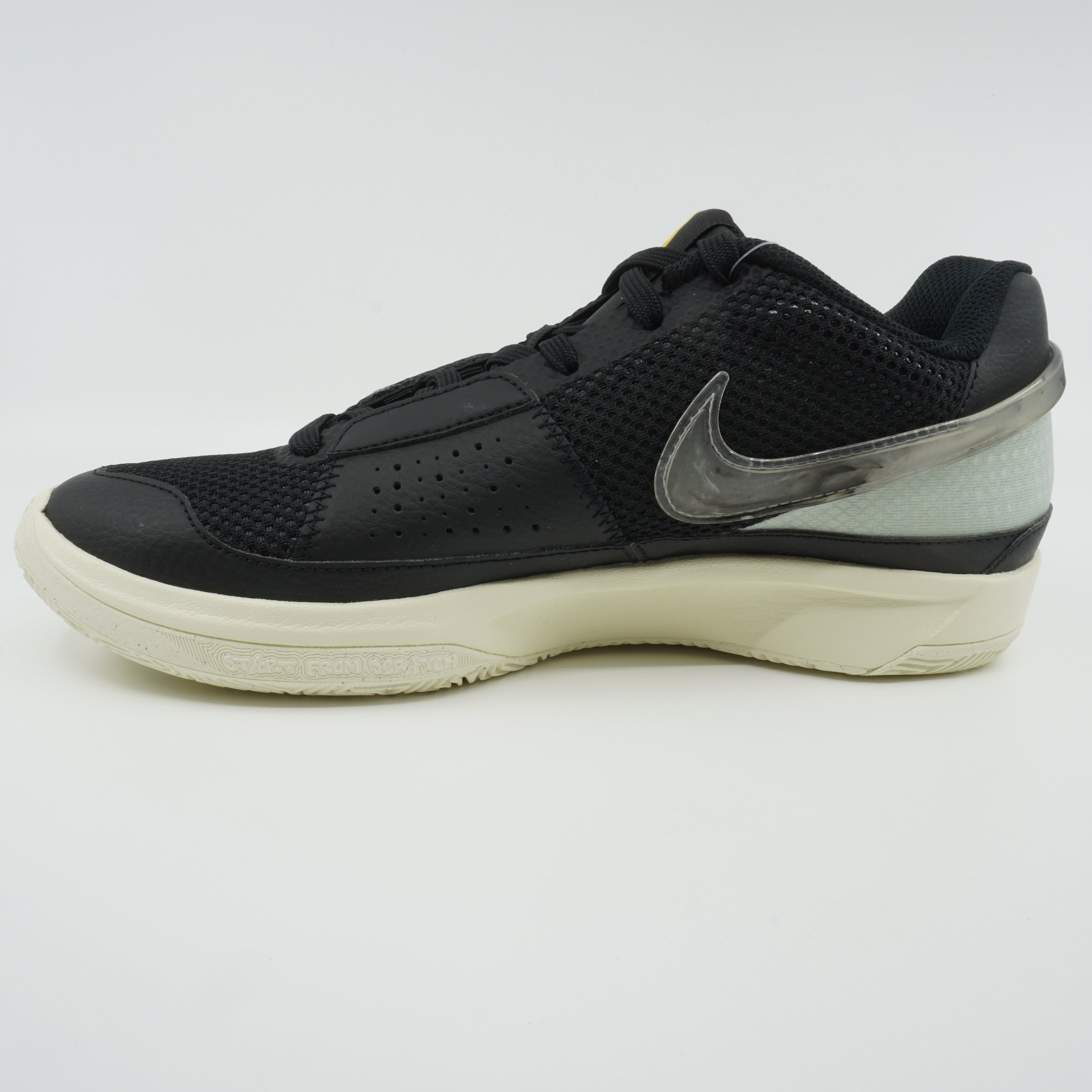 [DR8785-002] MENS NIKE JA 1 "FLY" - BLACK/LIGHT SILVER-COCONUT MILK "We Ain't Ducking No Smoke"
