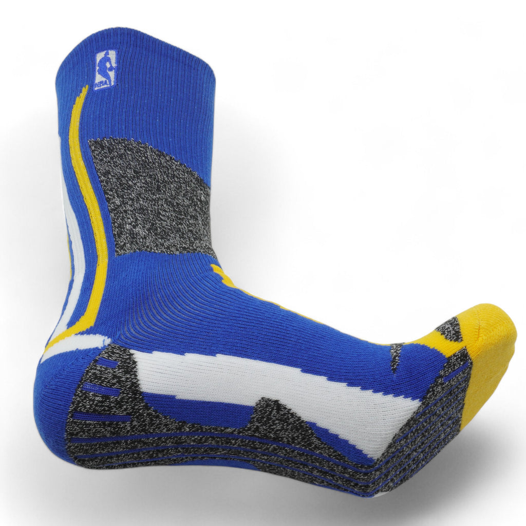 [LOGOMAN-A31-ROYAL] MENS FBF NBA GS WARRIORS LOGOMAN SOCKS