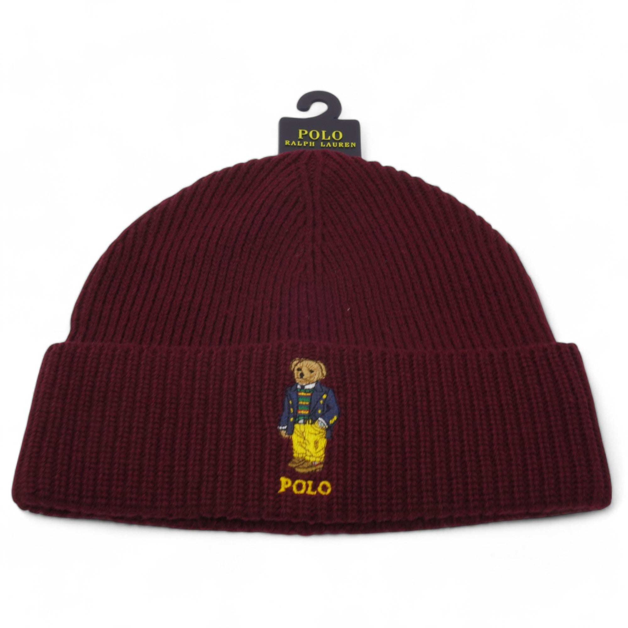 [PC0813-601] ADULT POLO RALPH LAUREN PREPPY BEAR BEANIE