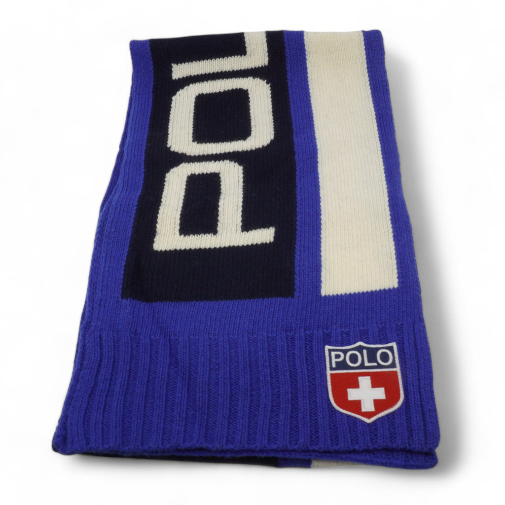[PC0641-458] ADULT POLO RALPH LAUREN COLORBLOCK SKI SCARF