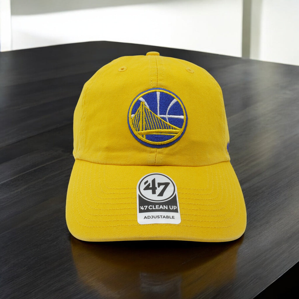 [K-RGW08GWS-YGA] MENS 47 BRAND NBA GOLDEN STATE WARRIORS '47 MVP CLEAN UP