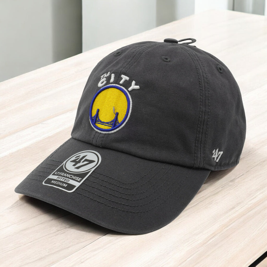 [KHWCL-FRANCO8RPF-CC62] MENS 47 BRAND NBA GS WARRIORS HWC CITY EDITION FITTED
