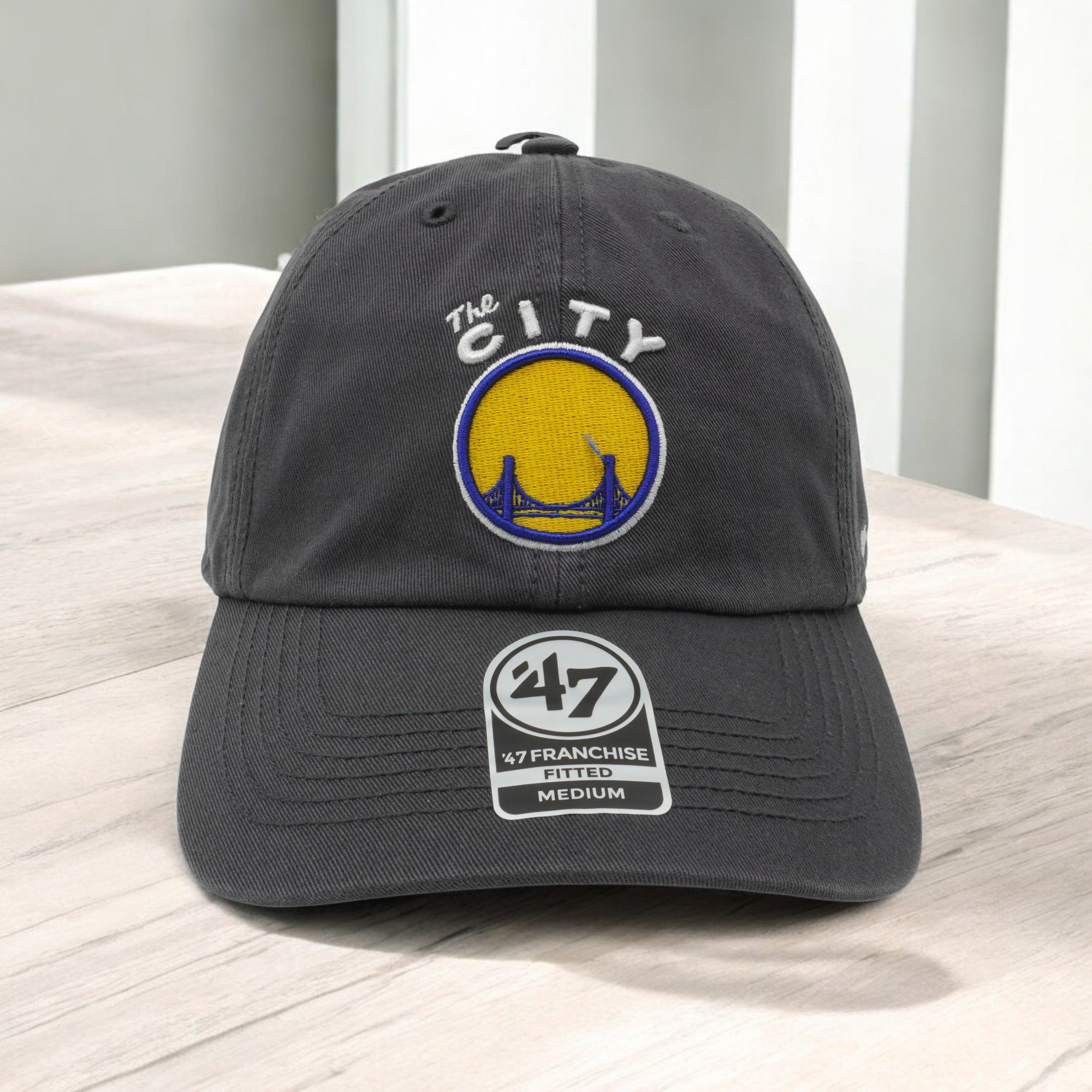 [KHWCL-FRANCO8RPF-CC62] MENS 47 BRAND NBA GS WARRIORS HWC CITY EDITION FITTED