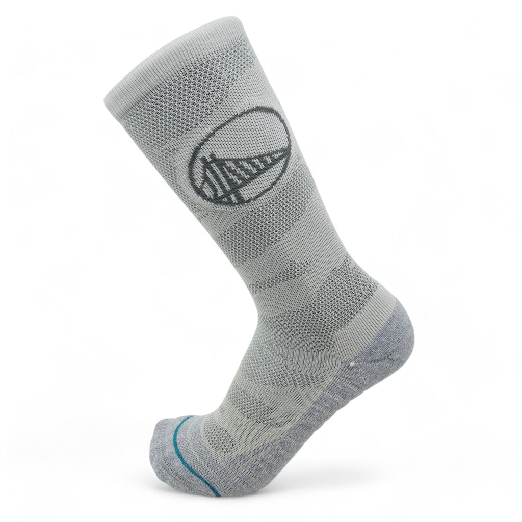 [M557D17WAR-GRY] ADULT STANCE NBA GOLDEN STATE WARRIORS SNOW SOCKS