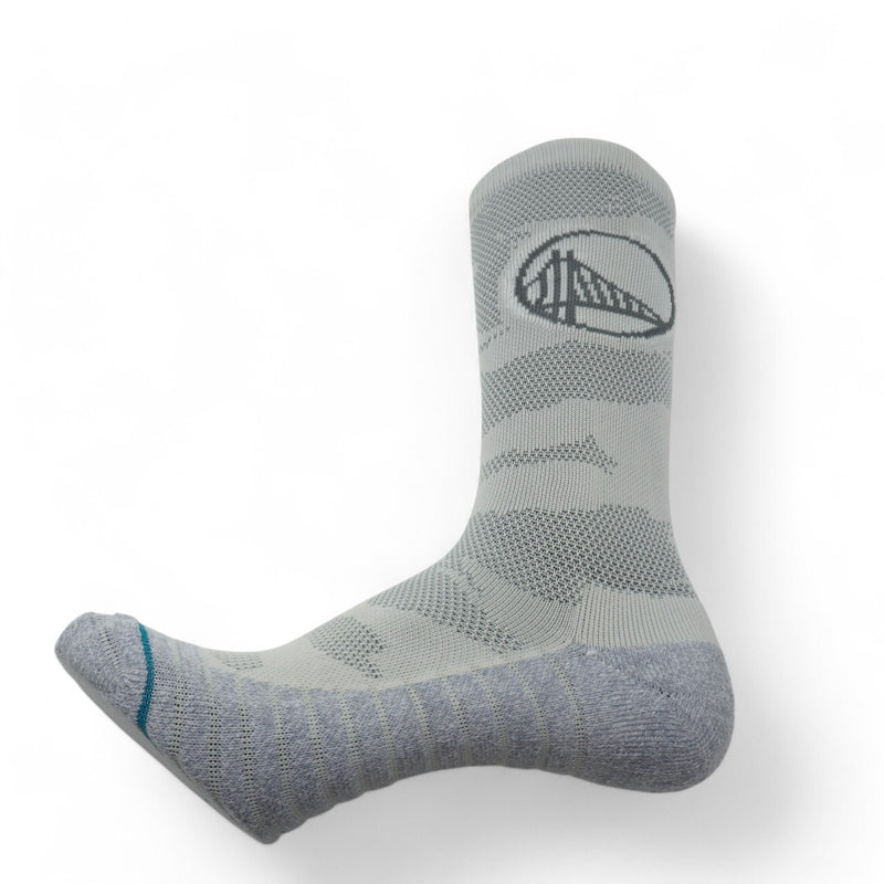 [M557D17WAR-GRY] ADULT STANCE NBA GOLDEN STATE WARRIORS SNOW SOCKS