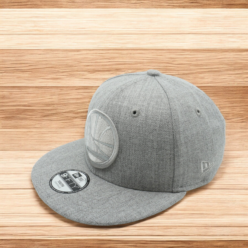 [80635579] Youth New Era NBA Golden State Warriors Twisted Frame 950 Snapback