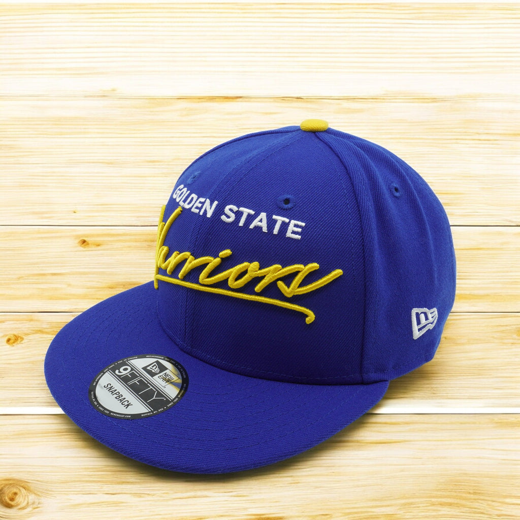 [11820738] Mens New Era NBA Golden State Warriors Scripted Turn 950 Snapback