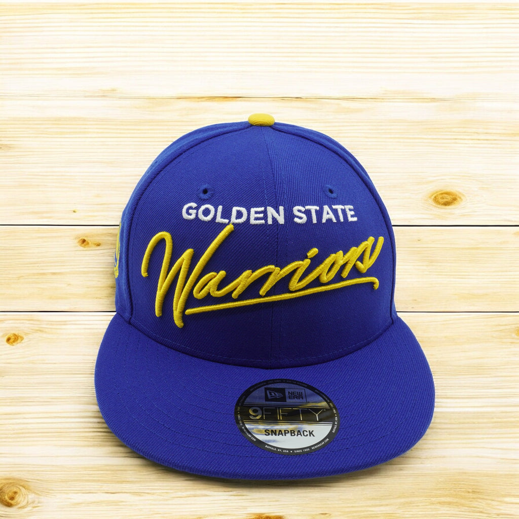 [11820738] Mens New Era NBA Golden State Warriors Scripted Turn 950 Snapback
