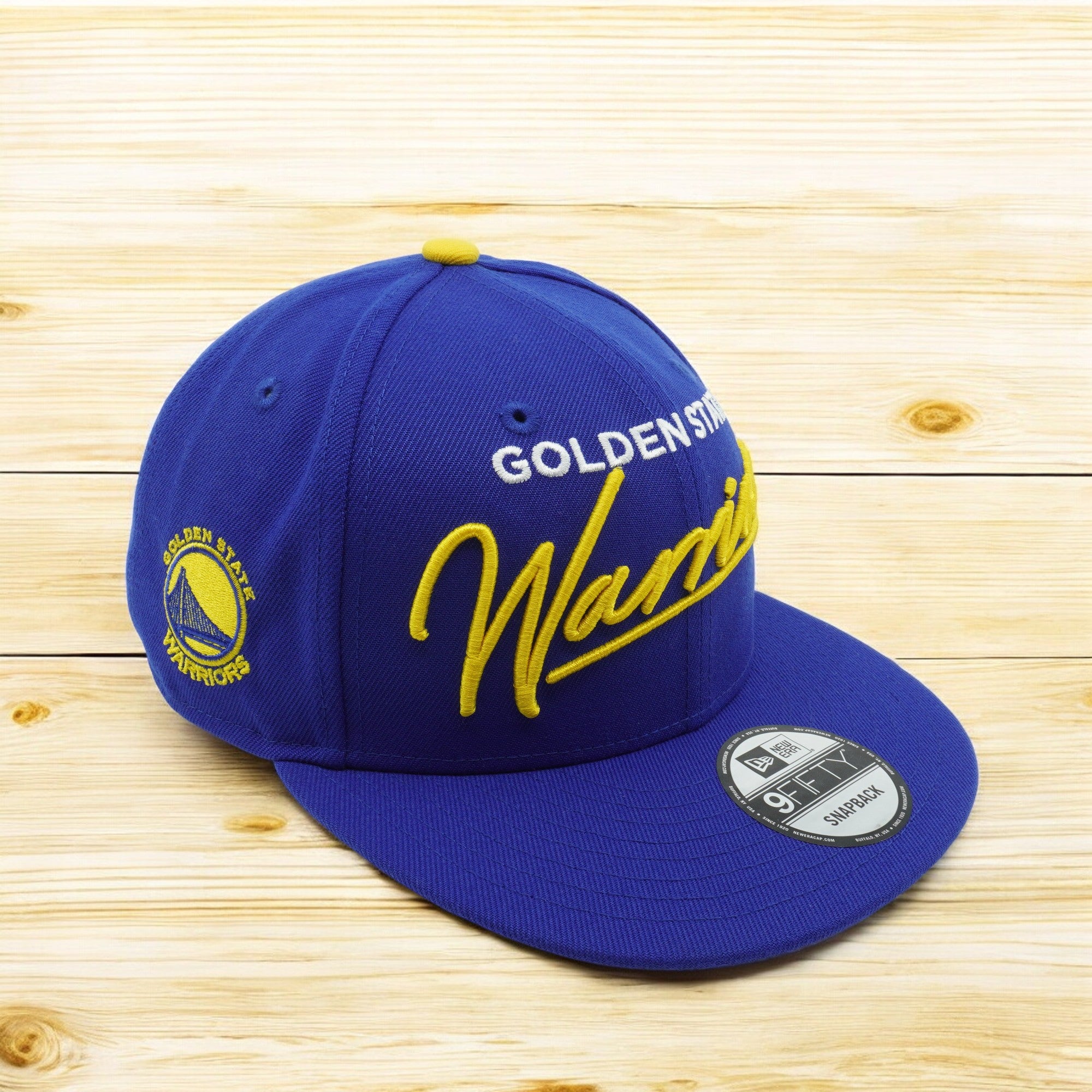 [11820738] Mens New Era NBA Golden State Warriors Scripted Turn 950 Snapback
