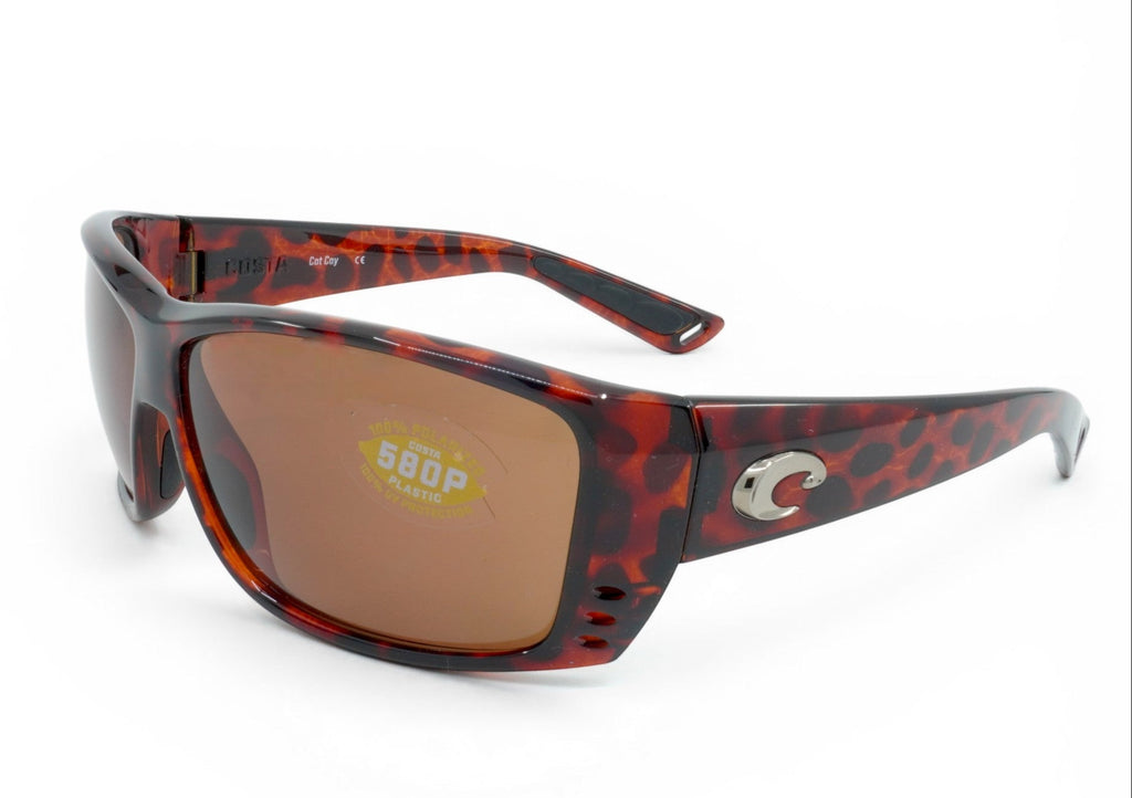 [6S9024-02] Unisex Costa Cat Cay Polarized Sunglasses