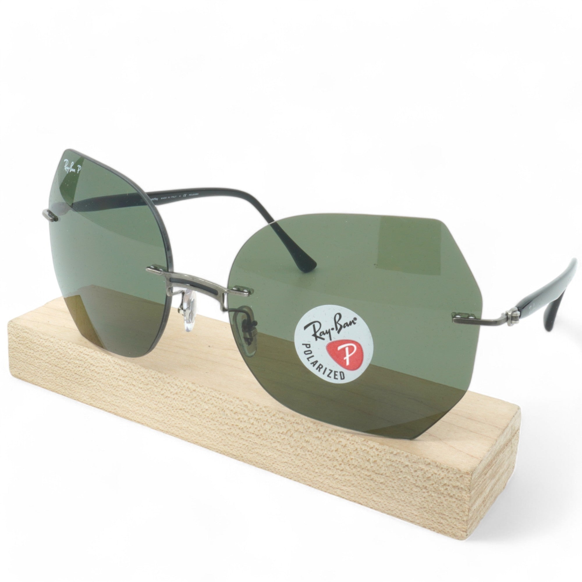[RB8065-004/9A_62] UNISEX RAY-BAN OVAL POLARIZED SUNGLASSES