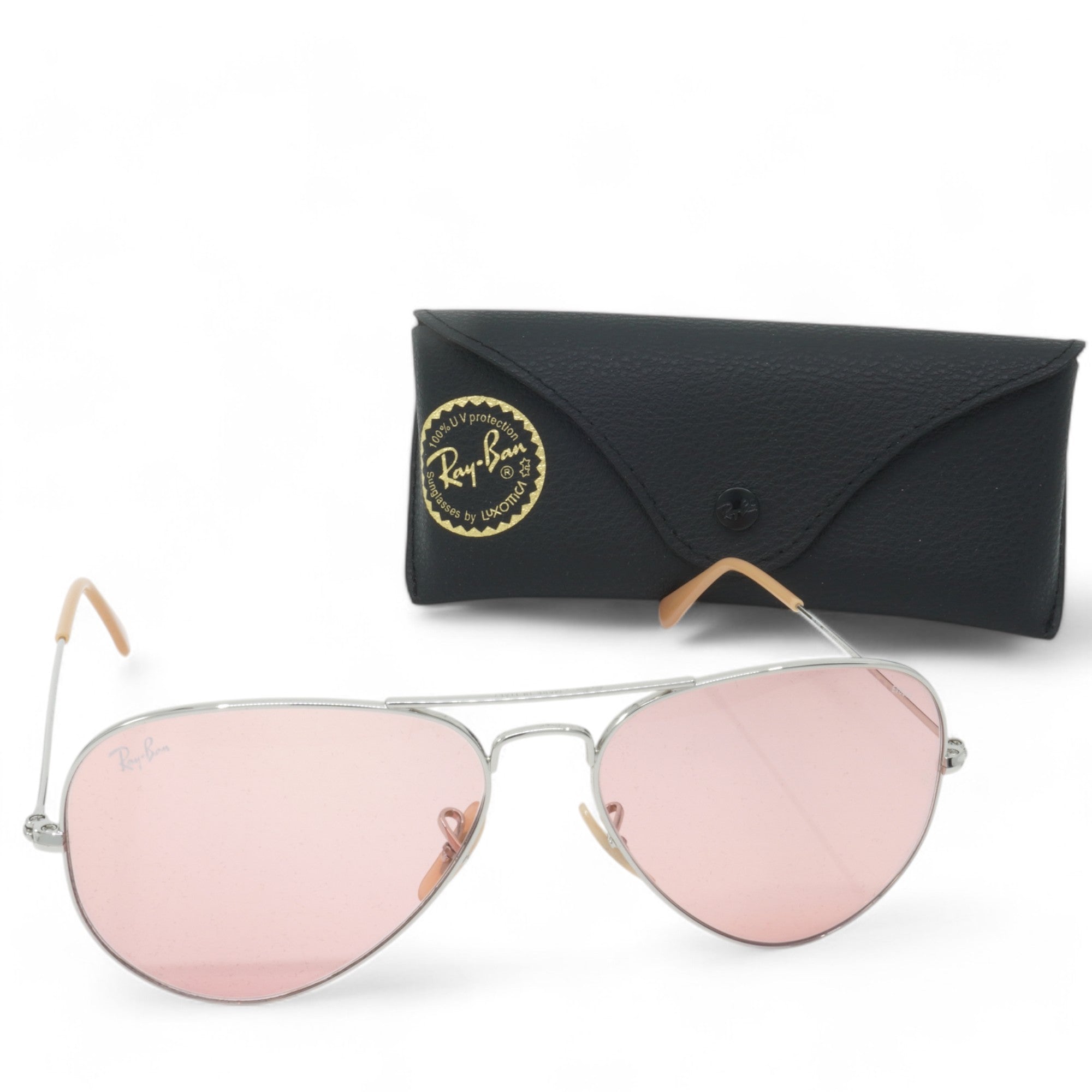 [RB3025-9065/V7_58] UNISEX RAY-BAN AVIATOR WASHED EVOLVE SUNGLASSES