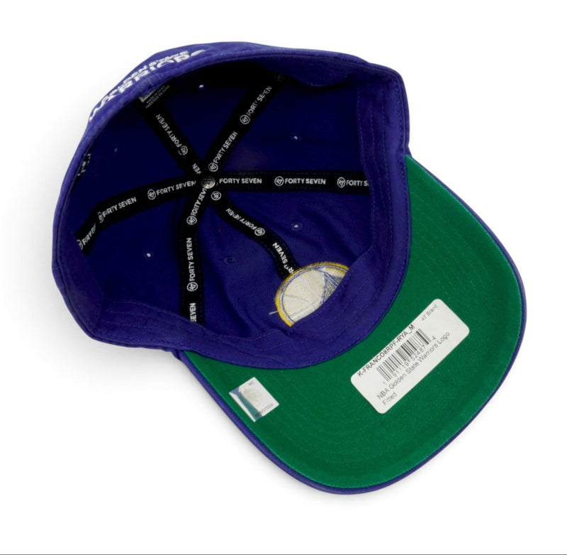 [K-FRANCO8RPF-RYA] MENS 47 BRAND NBA GOLDEN STATE WARRIORS LOGO FITTED