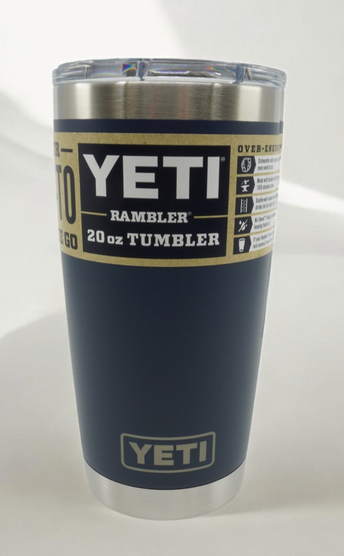 [21071502222] Unisex YETI RAMBLER 20 OZ TUMBLER WITH MAGSLIDER LID