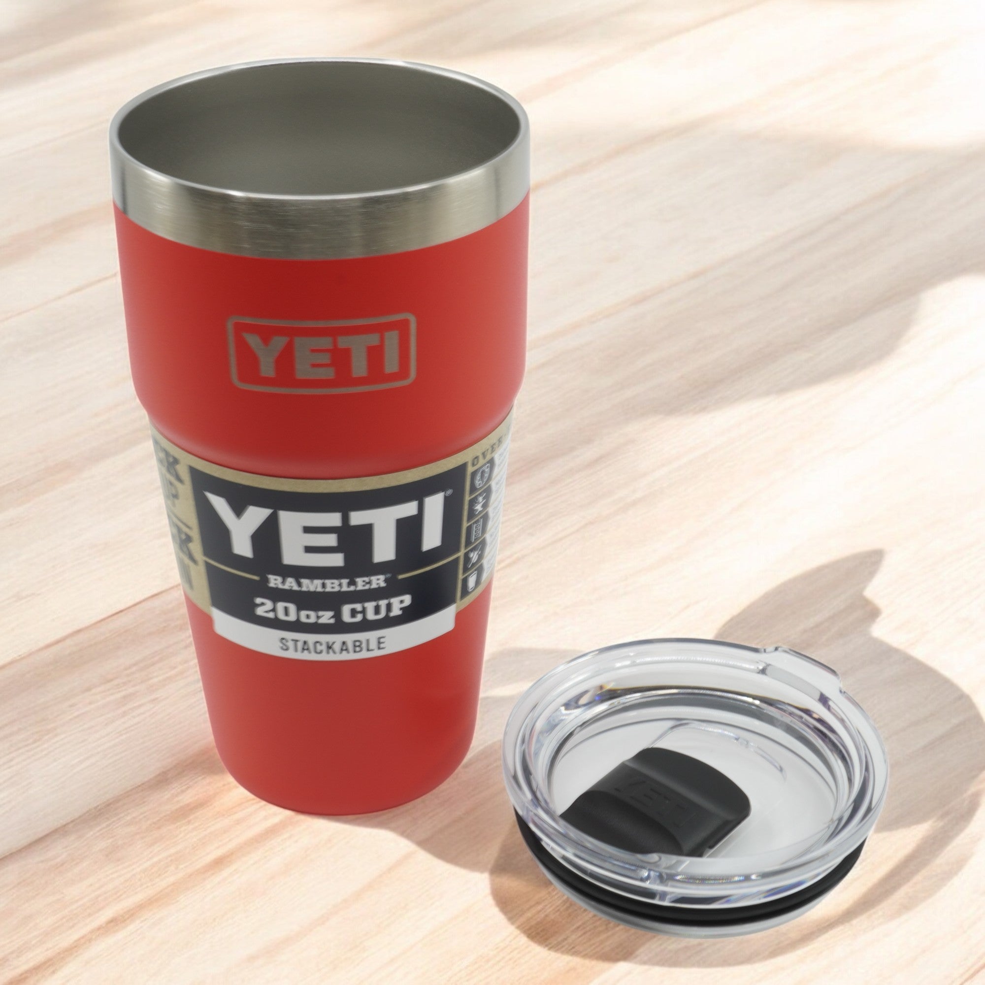 [21071503885] Unisex YETI RAMBLER 20 OZ