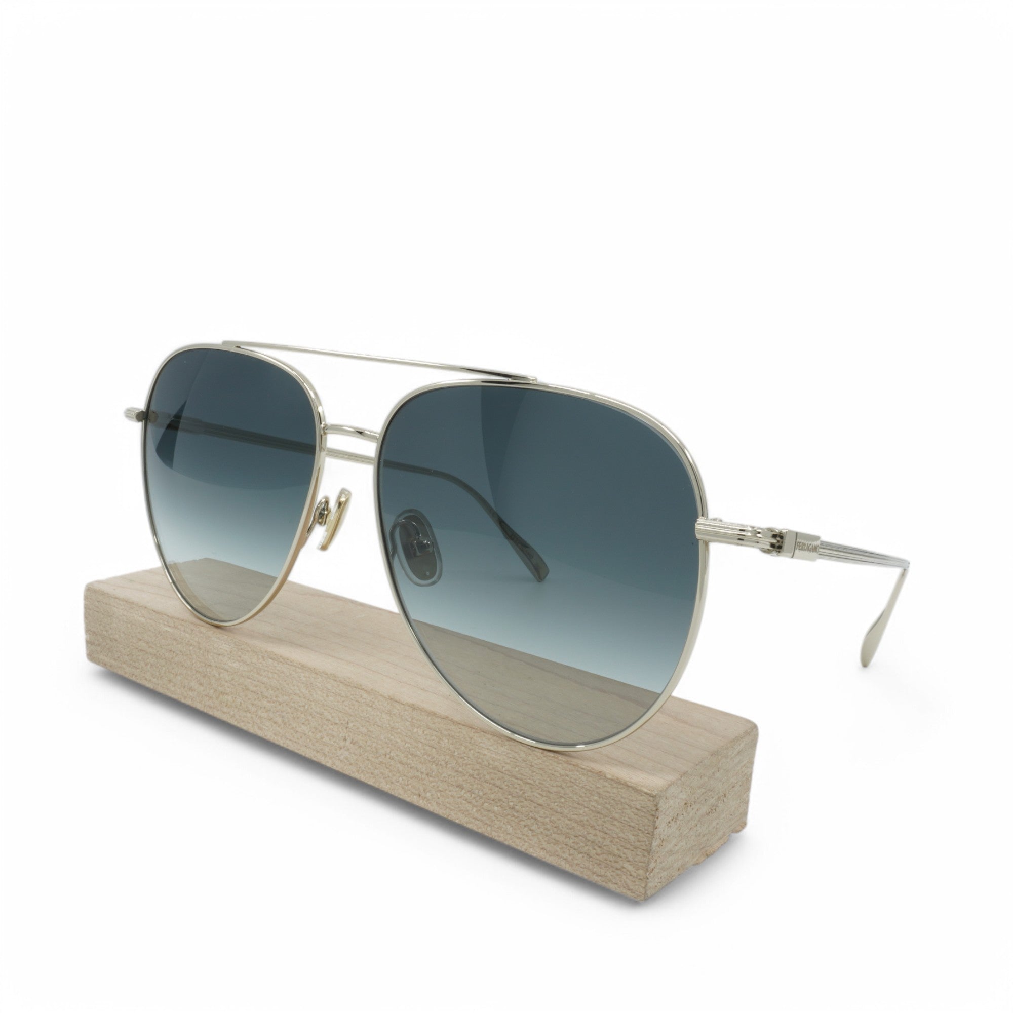 [SF308S-715] UNISEX SALVATORE FERRAGAMO AVIATOR SUNGLASSES