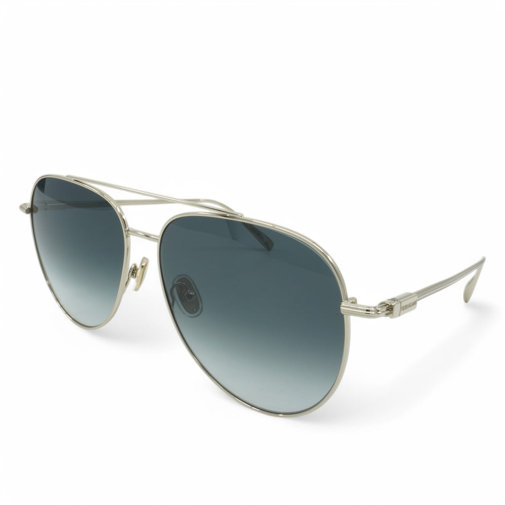 [SF308S-715] UNISEX SALVATORE FERRAGAMO AVIATOR SUNGLASSES