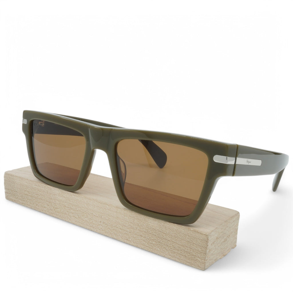 [SF1086S-324] UNISEX SALVATORE FERRAGAMO RECTANGLE SUNGLASSES