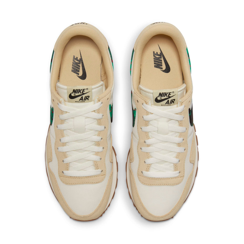 [DV0809-100] Mens Nike AIR PEGASUS 83 SE 'GREEN PLAID PALE IVORY'