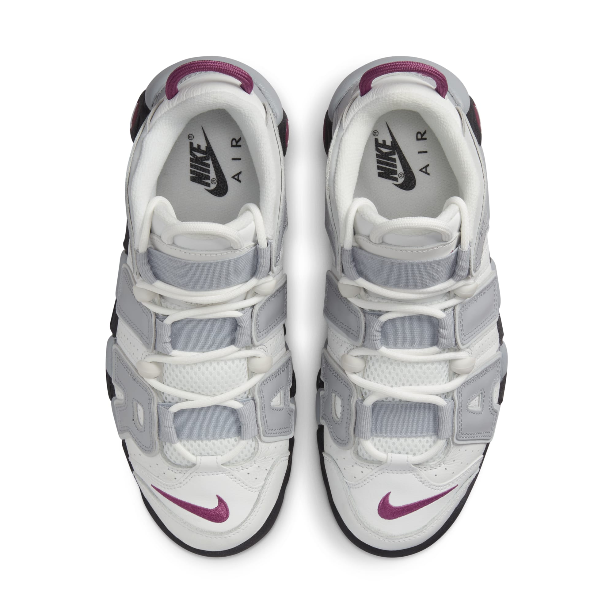 [DV1137-100] Womens Nike AIR MORE UPTEMPO 'ROSEWOOD WOLF GREY'