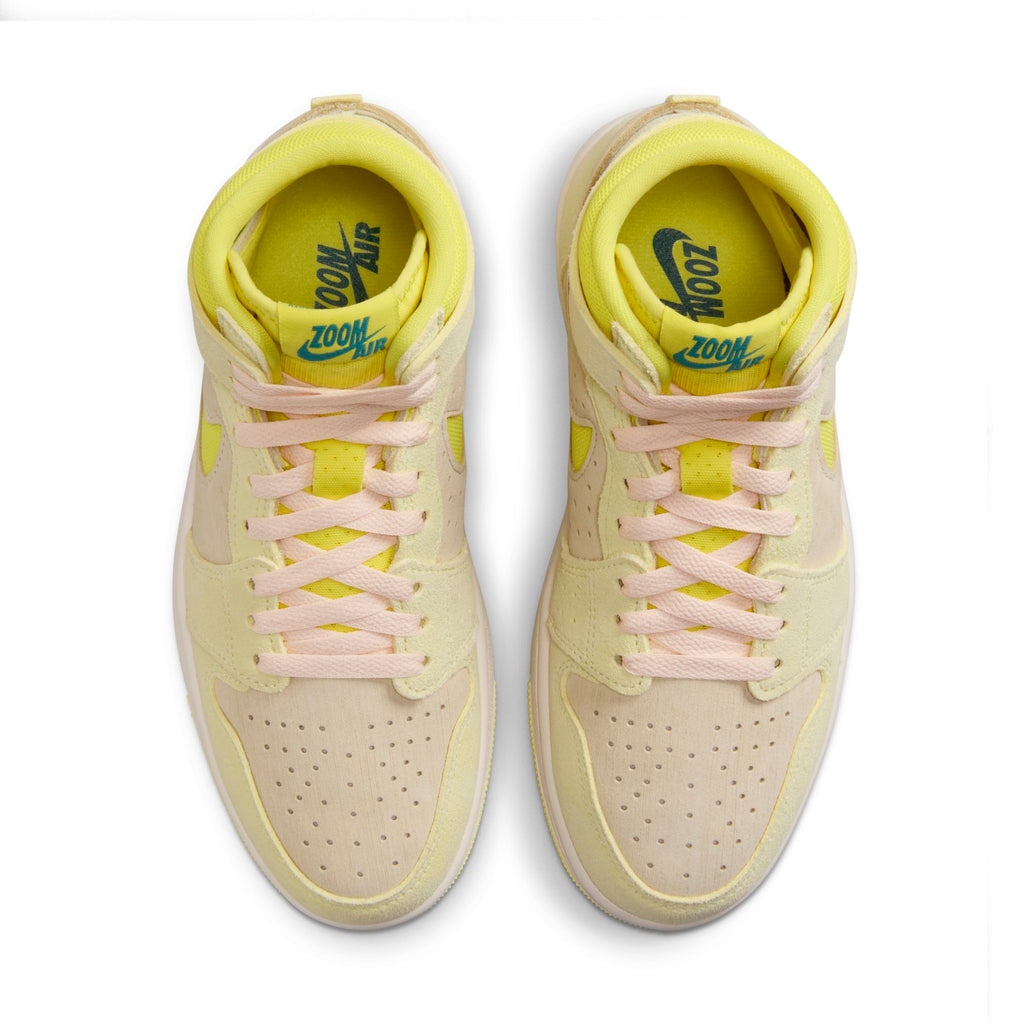 [DV1305-800] Womens Air Jordan Retro 1 High Zoom Air CMFT 2 'Citron Tint' (W)