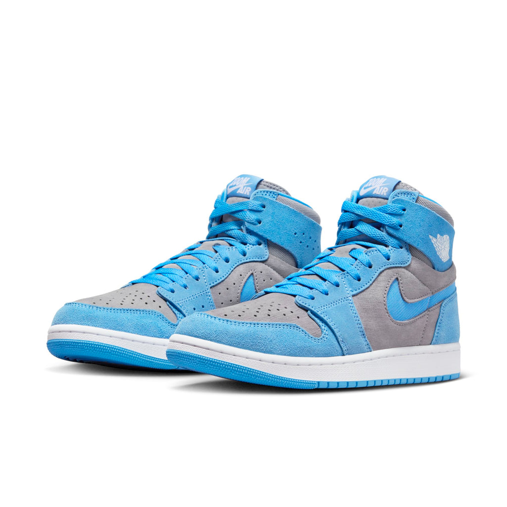 [DV1307-014] Mens Air Jordan RETRO 1 HIGH ZOOM AIR CMFT 2 'CEMENT UNIVERSITY BLUE'