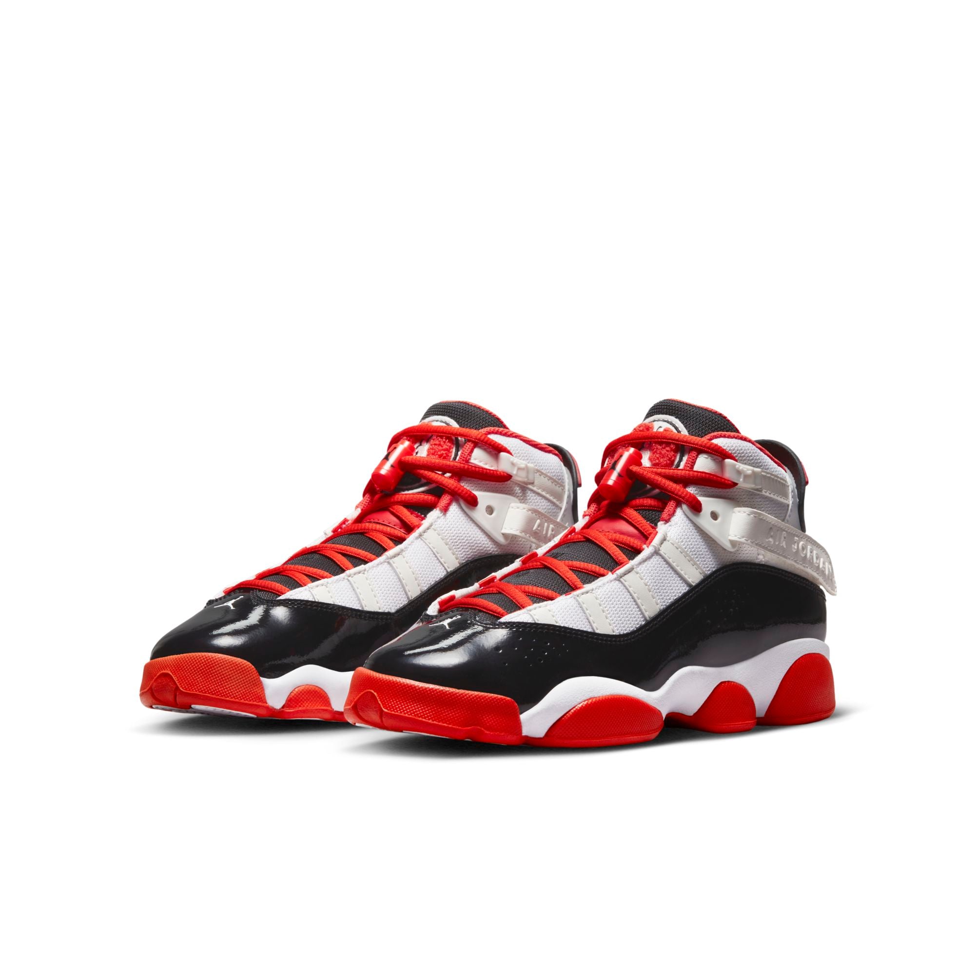 [DV1345-108] Grade School Air Jordan 6 RINGS GS 'WHITE BLACK TEAM ORANGE'