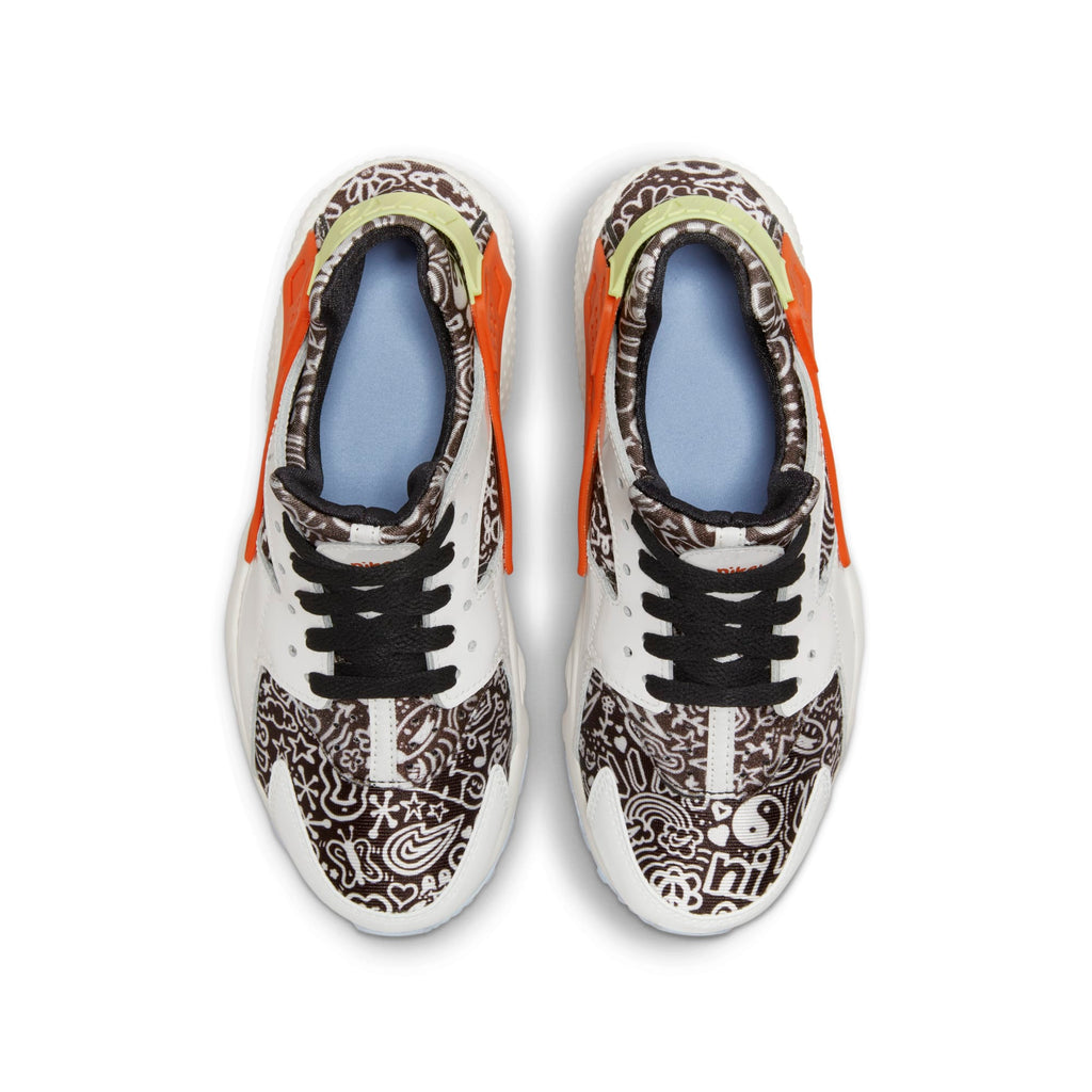 [DV2243-100] Grade School Nike HUARACHE RUN SE GS 'DOODLE'
