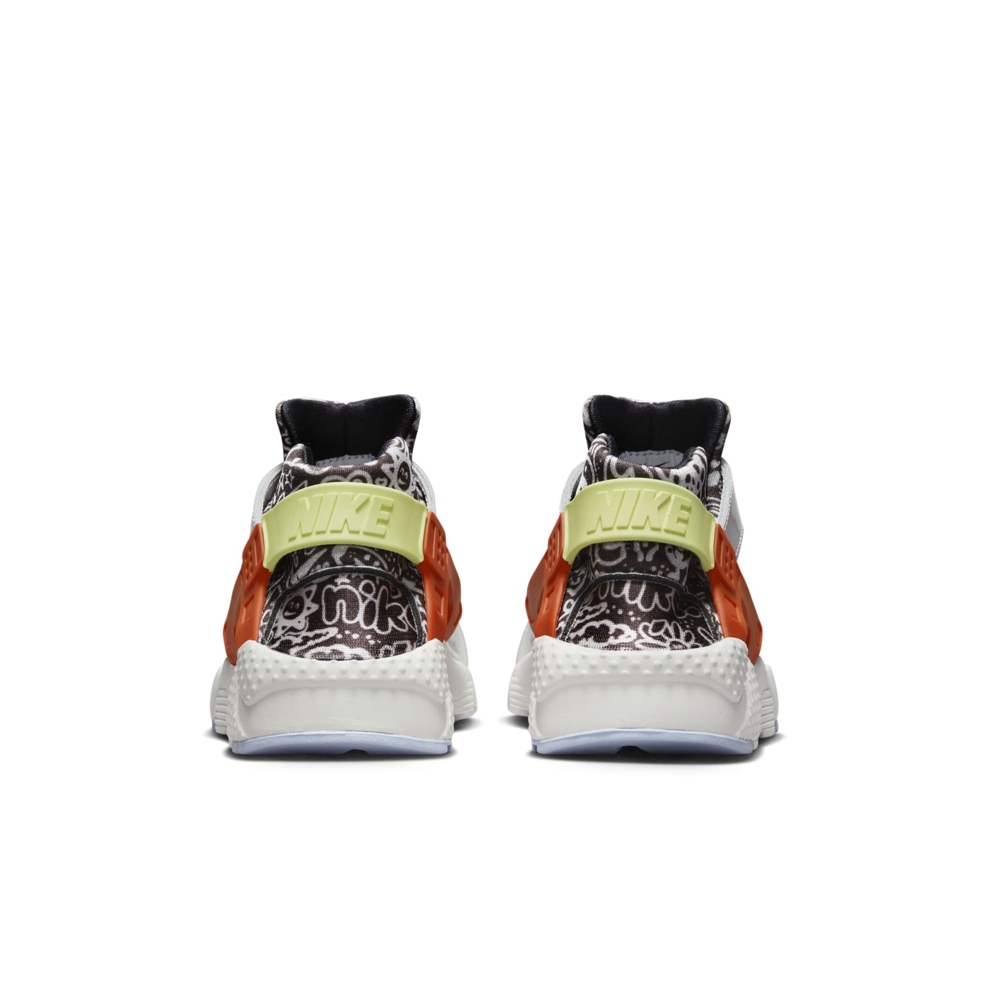 [DV2243-100] Grade School Nike HUARACHE RUN SE GS 'DOODLE'