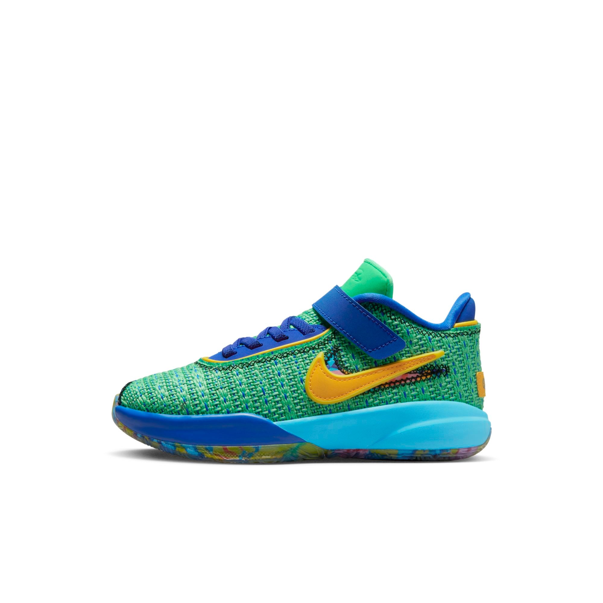 [DV3023-300] Preschool Nike LEBRON 20 'KALEIDOSCOPE PS'