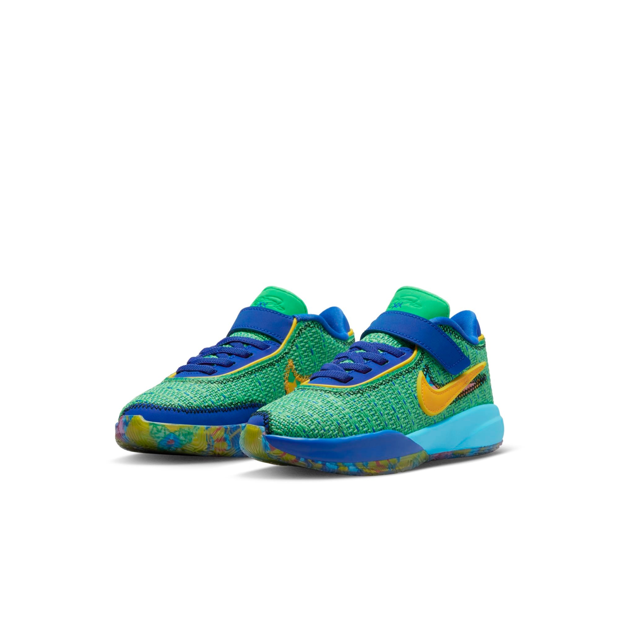 [DV3023-300] Preschool Nike LEBRON 20 'KALEIDOSCOPE PS'