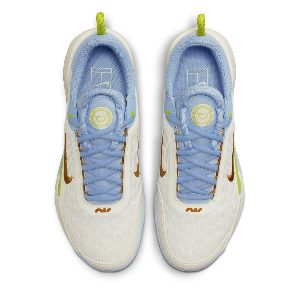 [DV3282-103] Womens Nike COURT ZOOM NXT HC 'SAIL COBALT BLISS' (W)