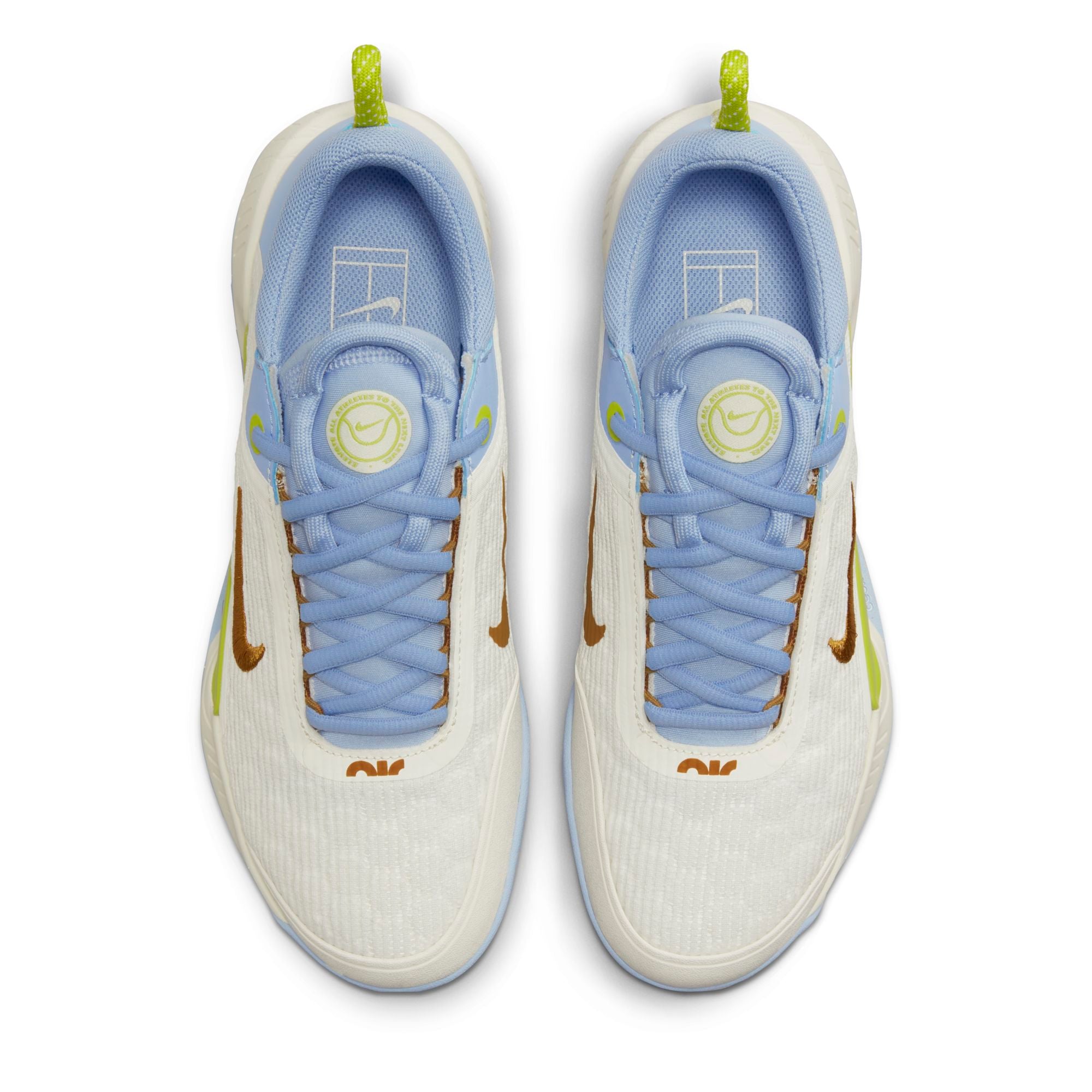 [DV3282-103] Womens Nike COURT ZOOM NXT HC 'SAIL COBALT BLISS' (W)