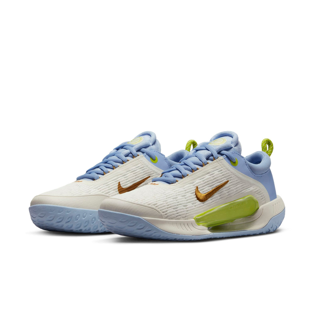 [DV3282-103] Womens Nike COURT ZOOM NXT HC 'SAIL COBALT BLISS' (W)