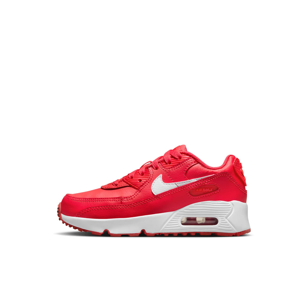 [DV3608-600] PRESCHOOL NIKE AIR MAX 90 LEATHER PS 'TRACK RED'