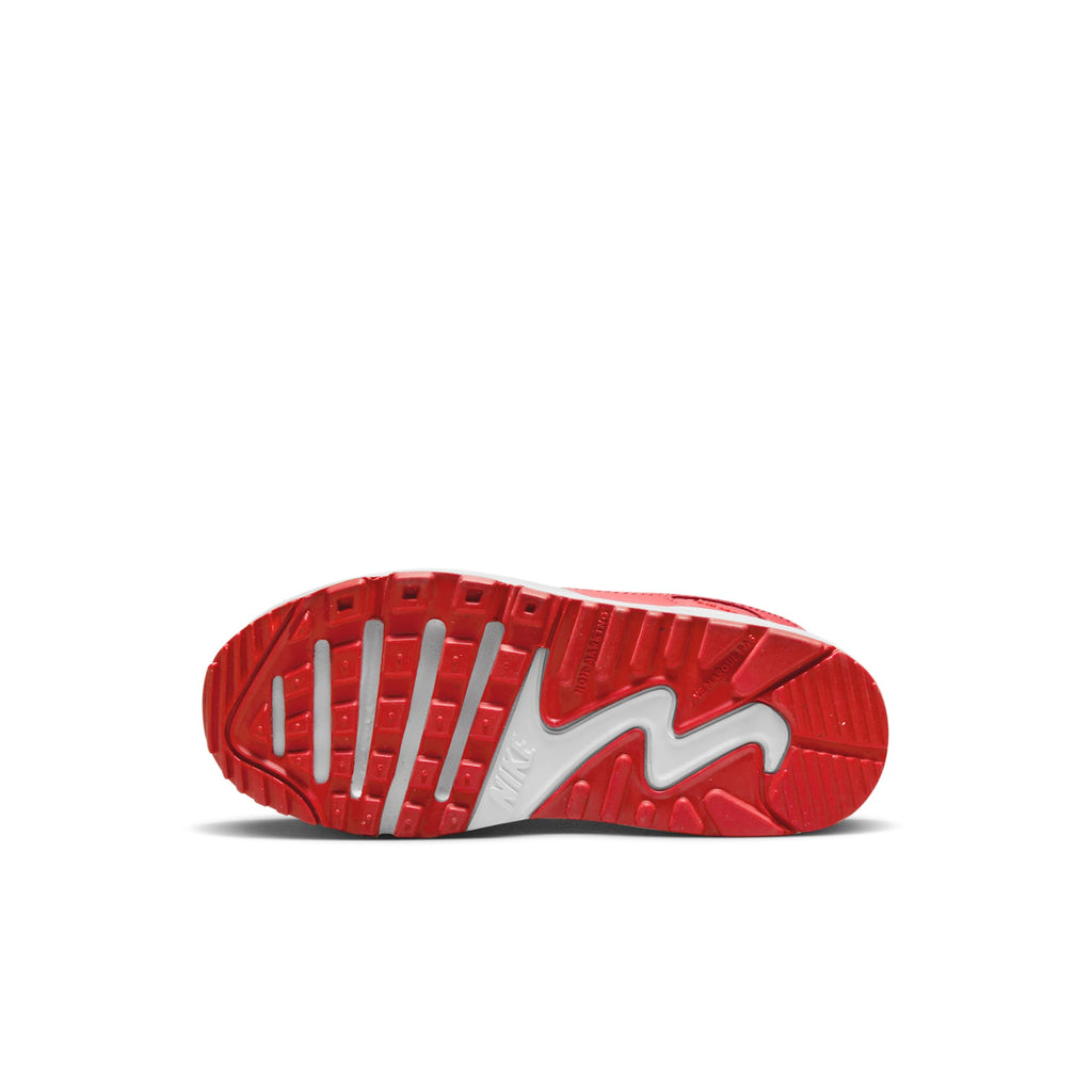 [DV3608-600] PRESCHOOL NIKE AIR MAX 90 LEATHER PS 'TRACK RED'